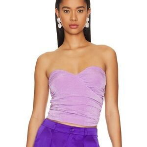 NWOT marcella wrap bustier top